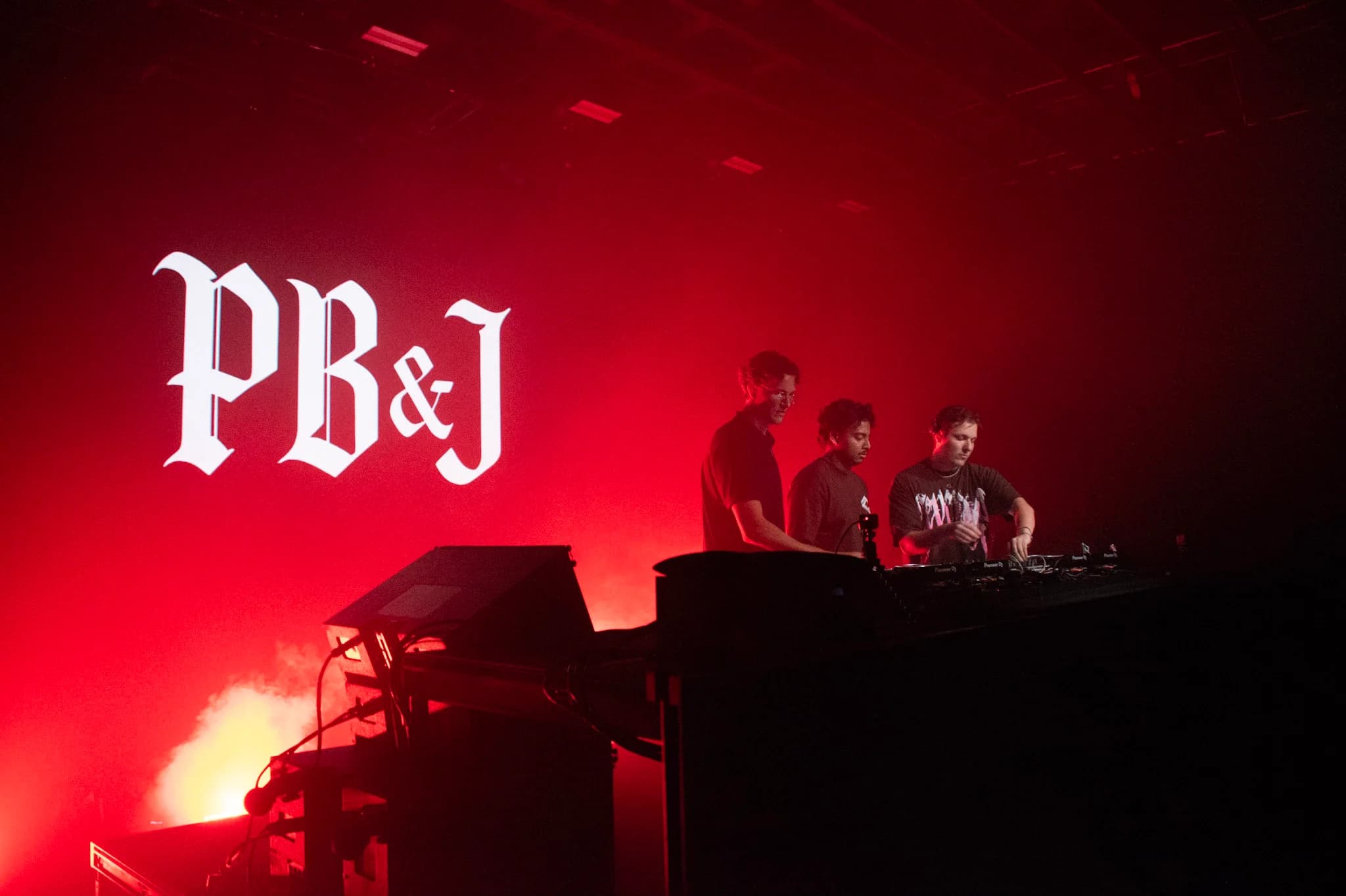 PB&J on the screens at Echostage
